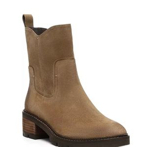 Donald Pliner Stella western cowboy suede mid-calf boots, 6